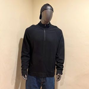 James Perse 100% cotton 1/4 zip up sweater size 4